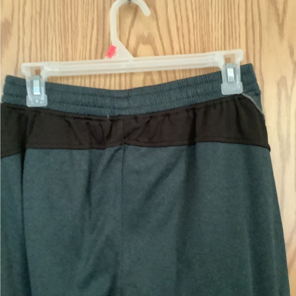 🍉Rawlings joggers junior boy M EUC, pockets, heathered teal green - Picture 8 of 9